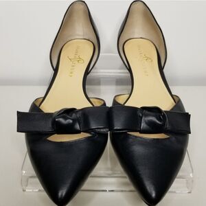 Ivanka Trump Black Slip On‎ Flats Size 11M